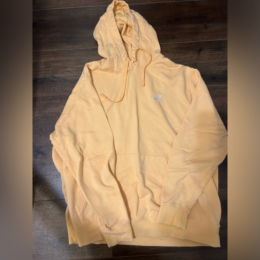 Orange nike hoodie